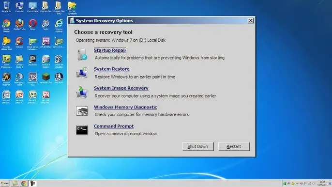 تحميل برنامج اصلاح ويندوز 7 Windows 7 Repair كامل مجاناً